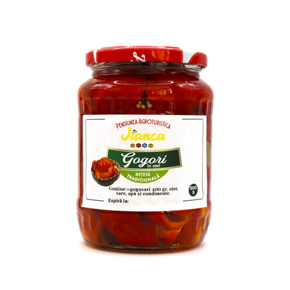 Gogosari in otet, borcan 720 ml