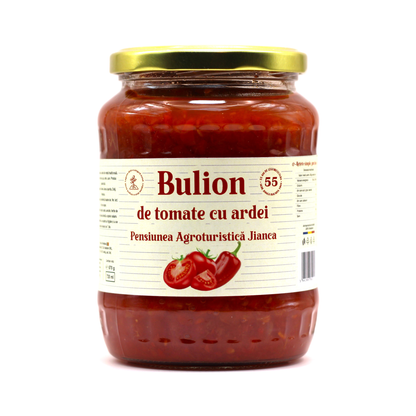 Bulion de Tomate cu Ardei, borcan 720 ml